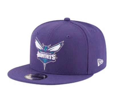 New Era Men's Purple Charlotte Hornets Official Team Color 9fifty Snapback Hat In Purple