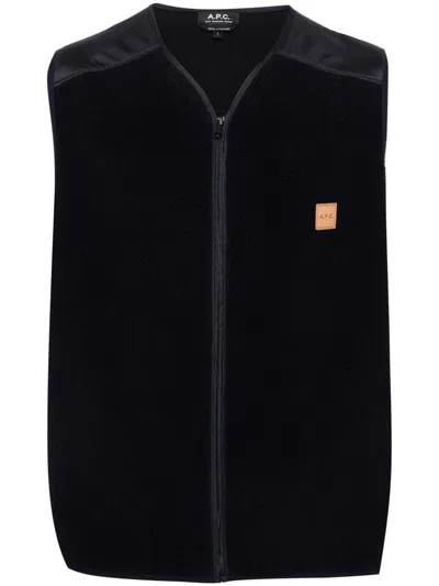 Apc A.p.c. Blouson Nate Clothing In Blue