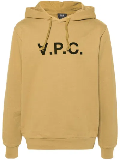 Apc A.p.c. Hoodie Standard Grand Vpc In Brown
