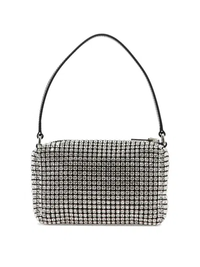 Shop Alexander Wang "heiress Medium" Handbag In Silver