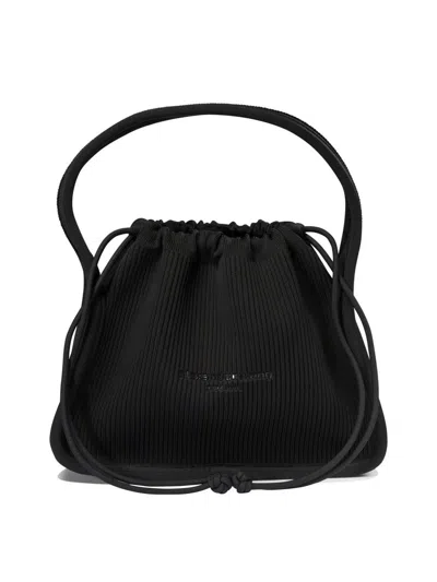 Shop Alexander Wang "ryan Small" Shoulder Bag In Black