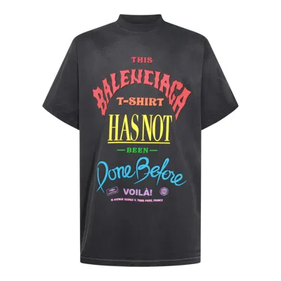 Shop Balenciaga T-shirts And Polos Black