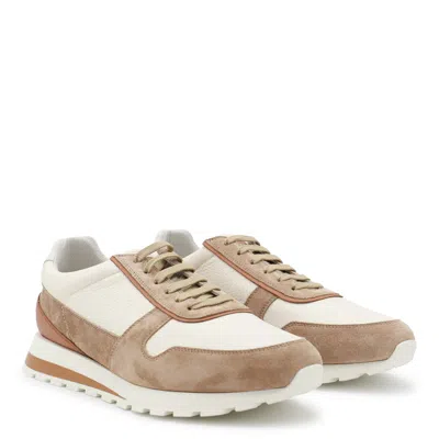 Brunello Cucinelli Sneaker In Beige