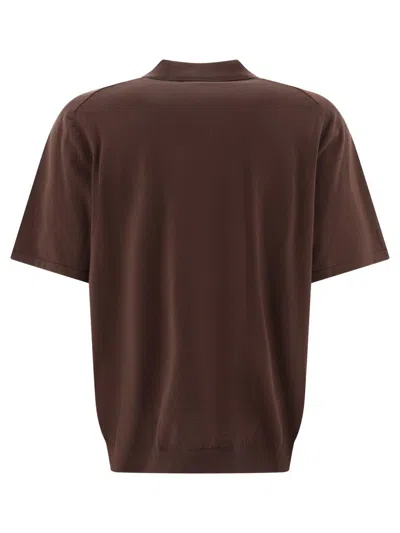 Nonnative Dweller Polo Shirts In Brown