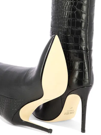 PARIS TEXAS PARIS TEXAS "EMBOSSED CROCO" BOOTS 