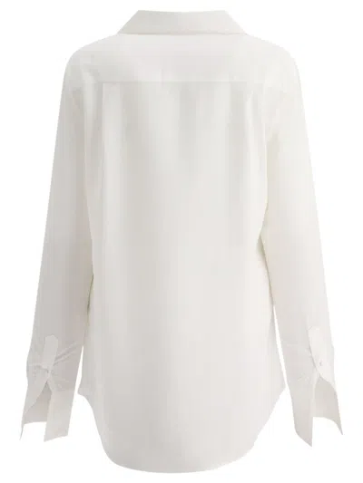 Saks Potts Irene Shirts White In White