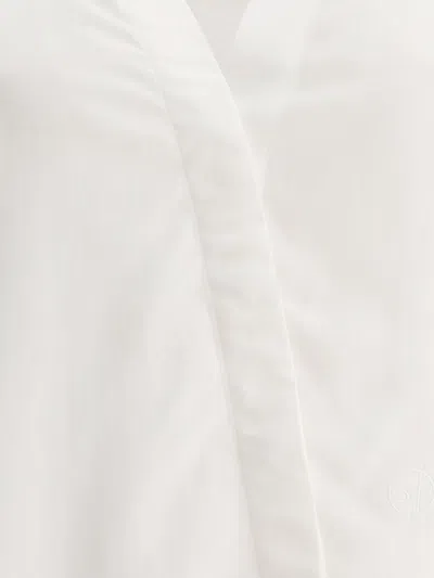 Saks Potts Irene Shirts White In White