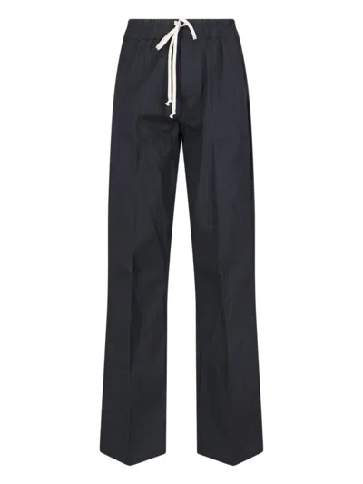 Shop Rick Owens Trousers In Black