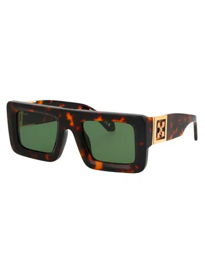 Off-white Leonardo Sunglasses In 6055 Havana