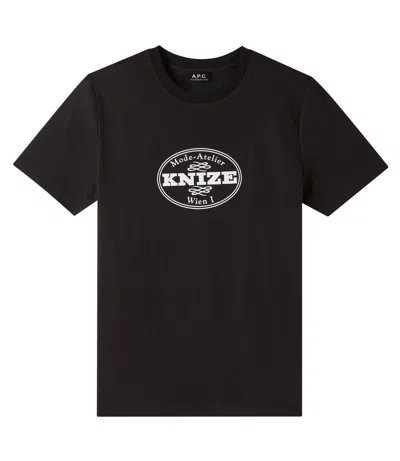 Apc Knize T-shirt (unisex) In Black