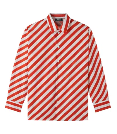 Apc Rosie Shirt In Red