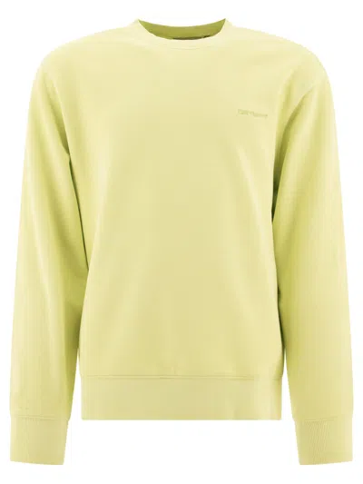 Shop Carhartt Duster Script Sweatshirts In Green