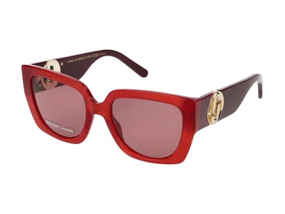 Shop Marc Jacobs Sunglasses In Red