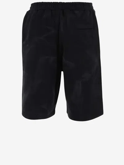 Shop 44 Label Group Cotton Bermuda Shorts With Logo