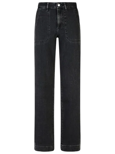 Apc A.p.c. 'seaside' Black Cotton Jeans