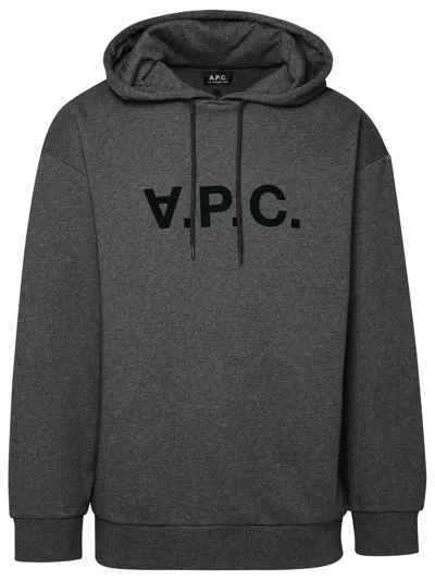 Apc Milo Logo-print Drawstring Hoodie