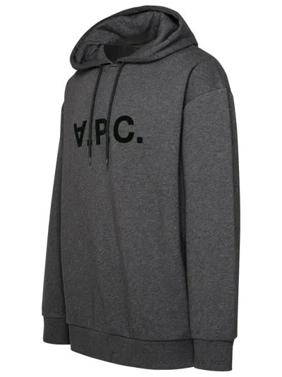 Apc Milo Logo-print Drawstring Hoodie
