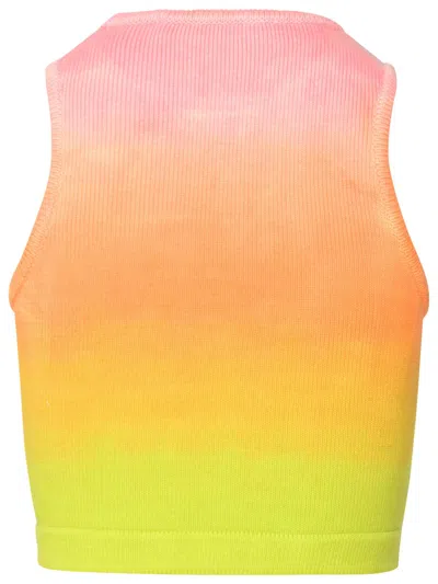 Barrow Rainbow Knitted Crop Top