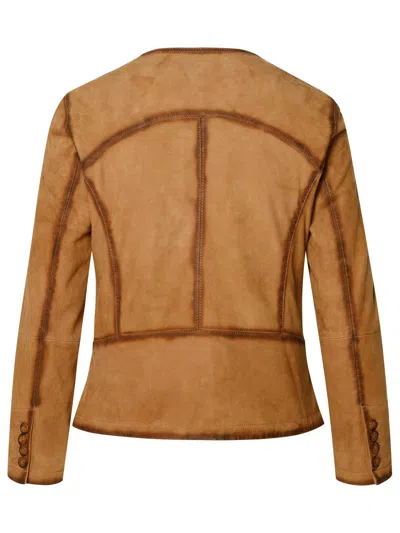 Bully Brown Leather Jacket