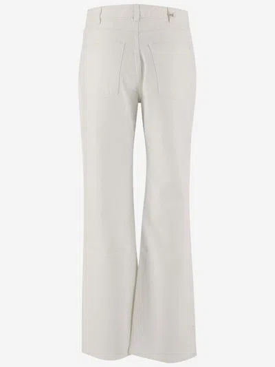 Chloé Chloè Cotton Blend Denim Boyfriend Jeans