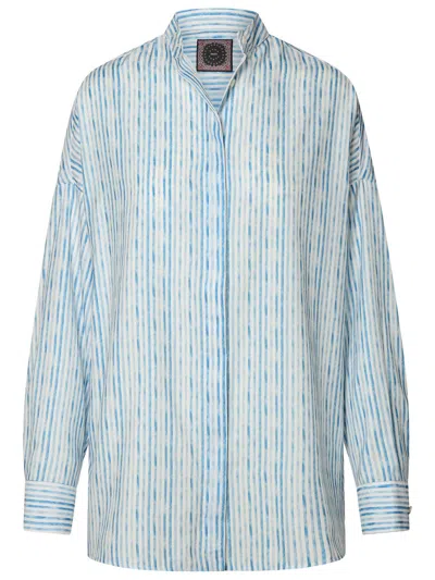 DESTIN DESTIN LIGHT BLUE COTTON SHIRT 