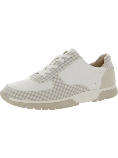 Lifestride Horizon Womens Faux Leather Slip-on Athletic And Training Shoes In Beige