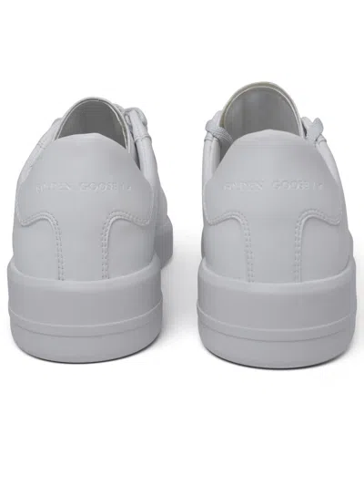 Shop Golden Goose Purestar Sneakers In White Vegan Lear