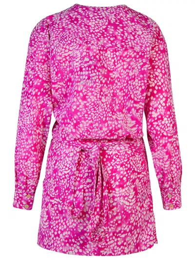 Isabel Marant 'speak' Robe En Mélange De Soie