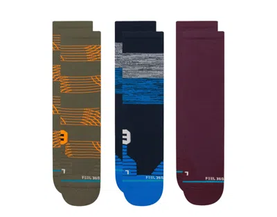 Stance Feel 360 - Starting 3-pack Multicolor Socks A458c22st3-mul In Multi