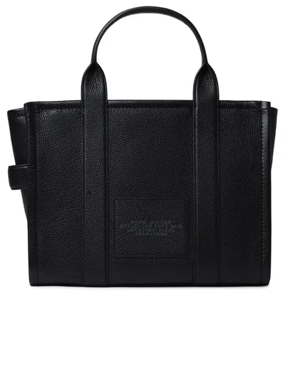 Marc Jacobs (the) The Tote Black Leather Bag In Tote Black Lear Bag