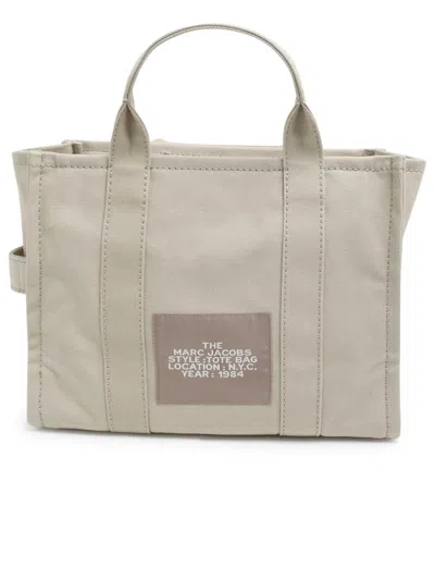 Marc Jacobs (the) Small Traveler Tote Aus Beigefarbener Baumwolle In Mini Tote Bag