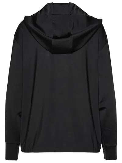 Moncler Drawstring Hoodie Ribbed Cuffs