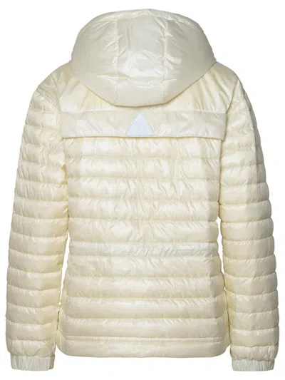 Moncler Eibing' White Polyamide Down Jacket