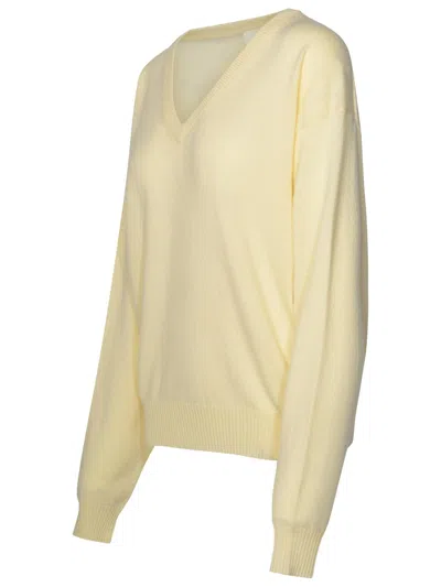 Shop Sportmax Ivory Wool Blend Sweater