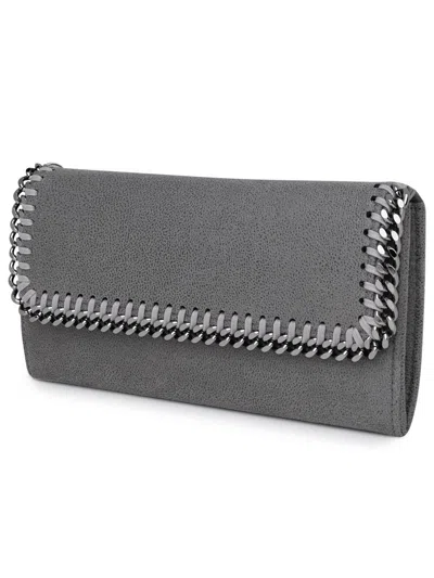 Shop Stella Mccartney Stella Mc Cartney Recycled Polyester Falabella Continental Wallet