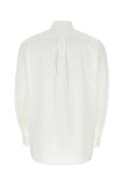 Valentino Camicia-40 Nd  Garavani Male In White