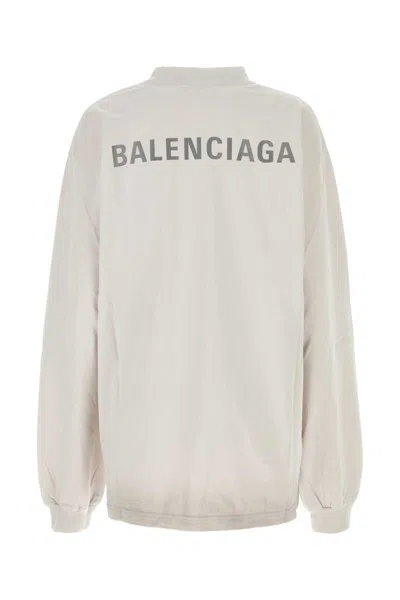 Shop Balenciaga T-shirt In White