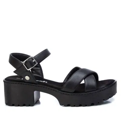 Xti Women's Combat Sandals In Black In Black