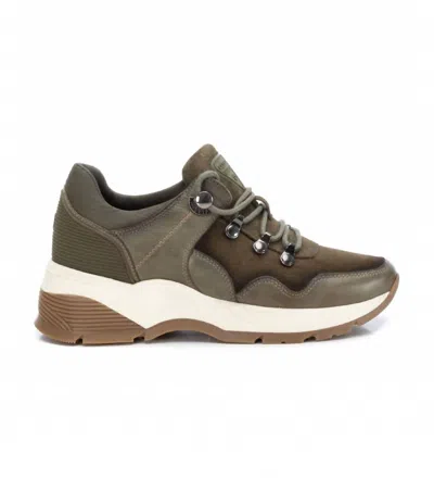 Xti Women's Casual Sneakers In Khaki In Green