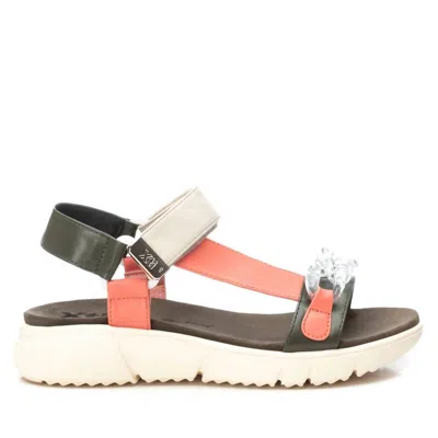 Xti Women's Flat Sandals In Khaki In Green