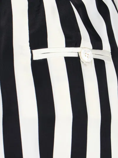 Kiton Tailored Shorts With Button And Elastic In White
