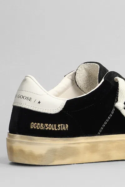 Shop Golden Goose Soul Star Sneakers In Black