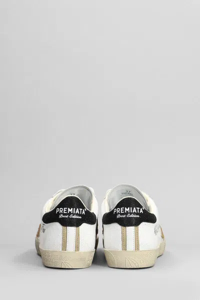 Shop Premiata Steven Sneakers In White