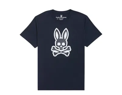 Psycho Bunny Liam Navy Big And Tall Tee Shirt B9u138s1pc-nvy In Blue