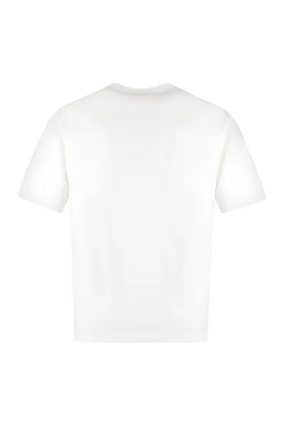 Dolce & Gabbana Men's Cotton Crew-neck T-shirt In White