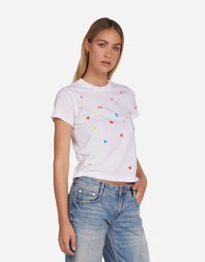 Lauren Moshi Ursula Charm Elements In White