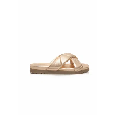 Cerruti 1881 Beige Sheepskin Sandal