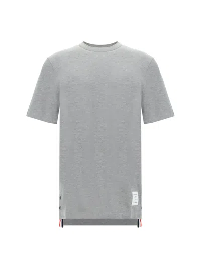 Thom Browne Cotton T-shirt In Gray
