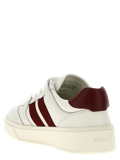 Shop Bally 'rebby' Sneakers In Bordeaux