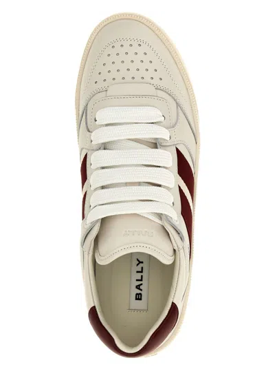 Shop Bally 'rebby' Sneakers In Bordeaux